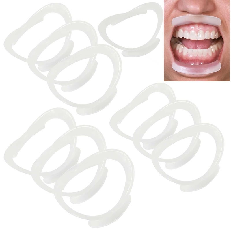 B Rush 10 Pcs Lip Ring Retractor, Dental Grade Mouth Opener For Speak Out Games, Cheek Expansion Mouthpiece Game Tool For Party Hilarious Family Kids Fun Gaming - Image 1